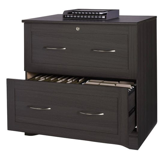 realspace-pelingo-31w-lateral-2-drawer-file-cabinet-dark-gray-1