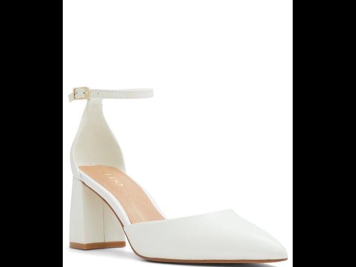 aldo-jan-leather-ankle-strap-pumps-womens-8m-white-1