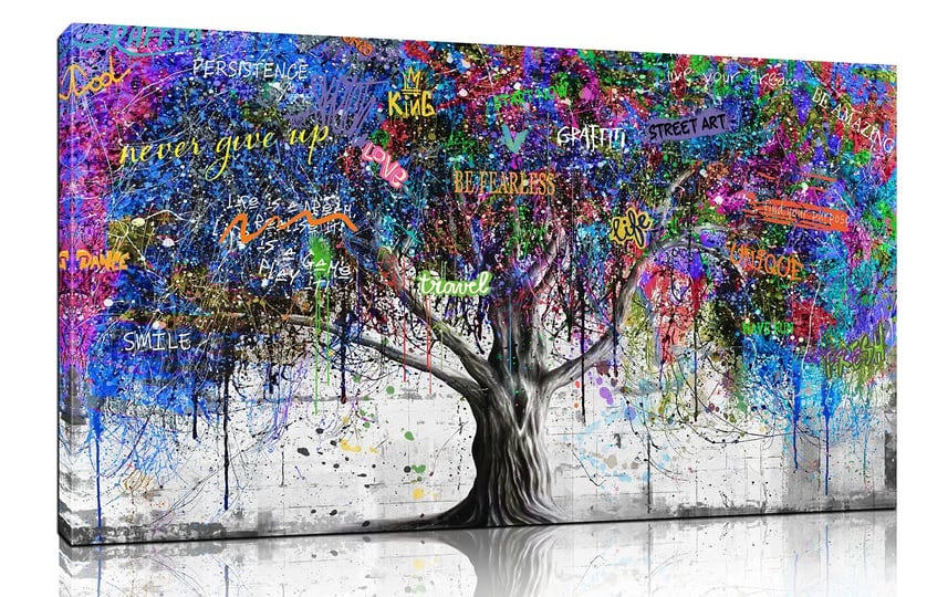 cirabky-large-abstract-canvas-wall-art-bedroom-colorful-wall-decor-living-room-wall-art-tree-graffit-1