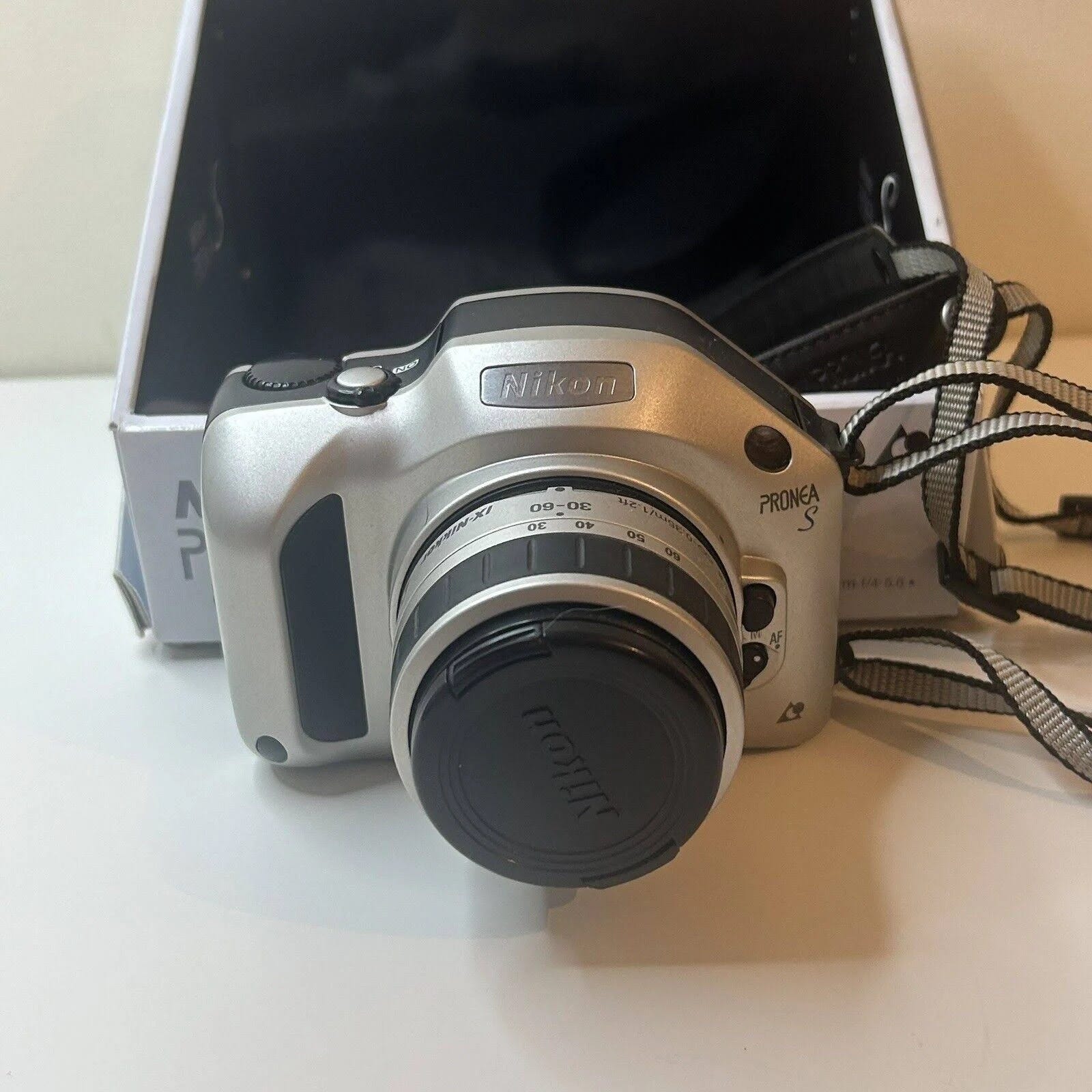 Pre-owned Nikon Pronea S APS Rangefinder Film Camera in Good Condition | Image