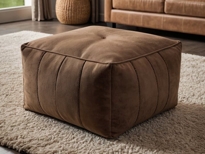 Brown-Microfiber-Ottomans-Poufs-5