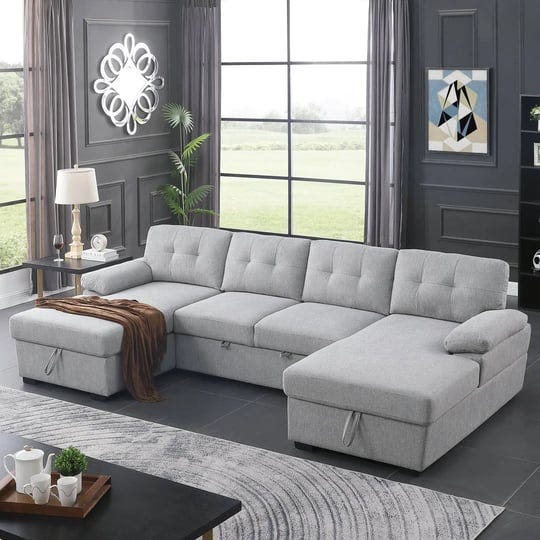 upholstered-double-chaise-pull-out-sleeper-sectional-with-storage-latitude-run-fabric-light-gray-pol-1