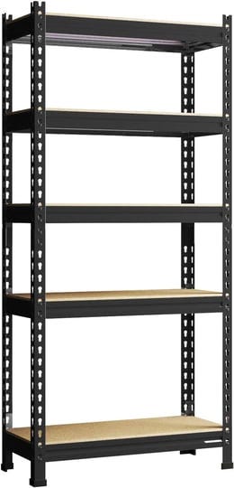 primezone-storage-shelves-5-tier-adjustable-garage-storage-shelving-heavy-duty-metal-storage-utility-1