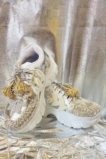 chal-jooti-gold-embellished-bedazzling-begonia-floral-pattern-wedding-sneakers-aza-fashions-1