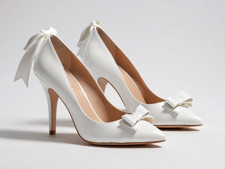 White-Heels-With-Bow-4