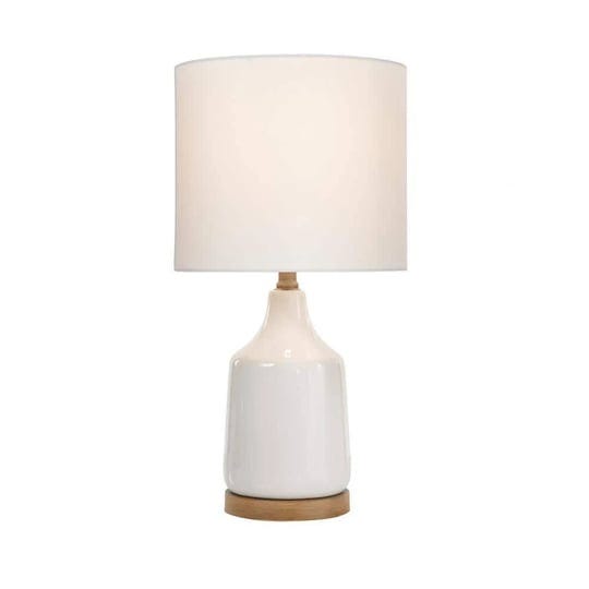 hampton-bay-hd6360a-saddlebrook-21-5-in-cream-ceramic-and-faux-wood-table-lamp-with-white-fabric-sha-1