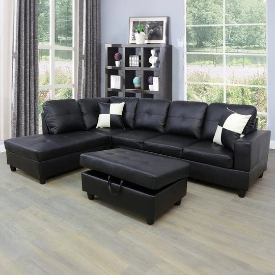 sumkea-sectional-set-l-shape-couch-faux-leather-5-seat-sofa-with-storage-ottoman-pillows-left-hand-f-1