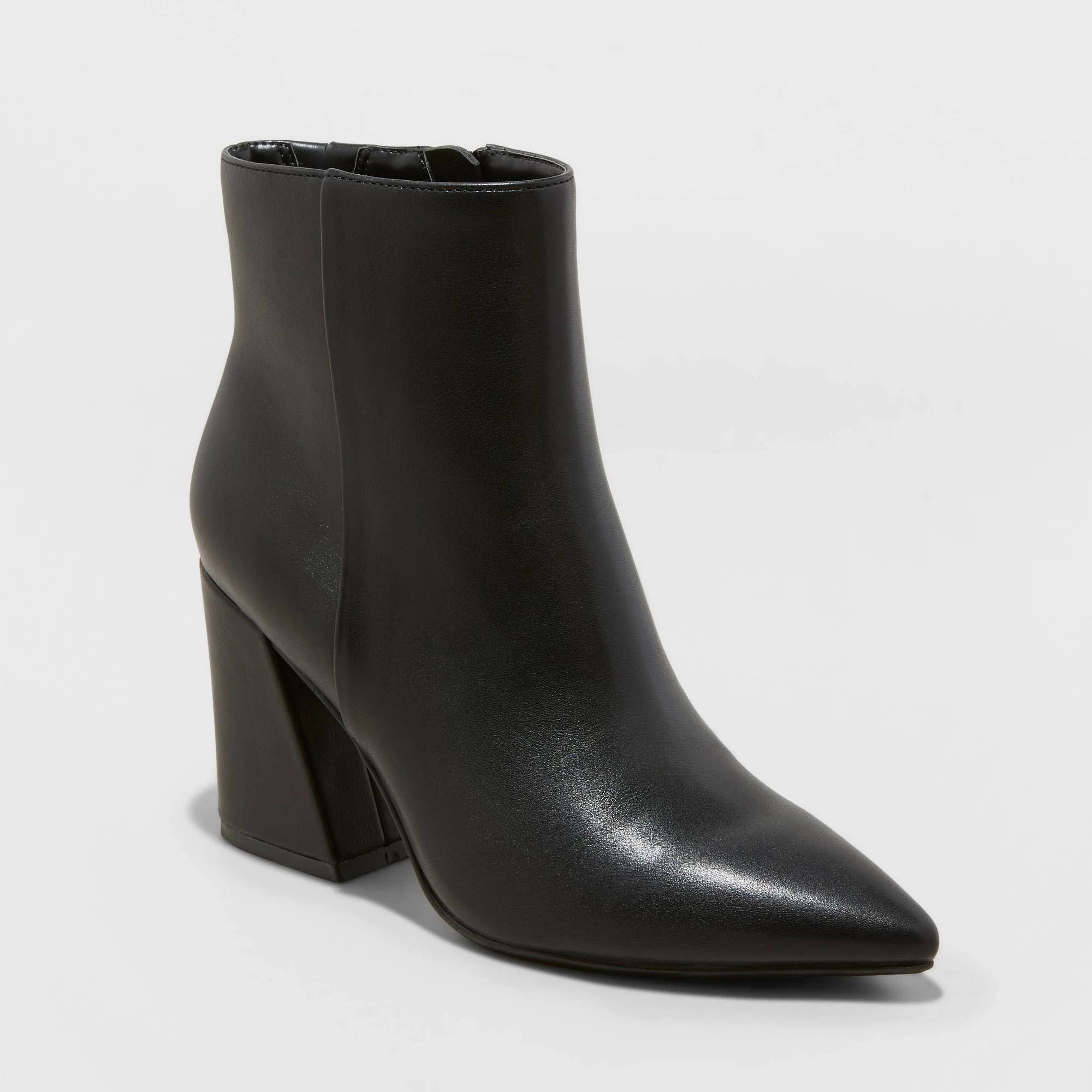 A New Day Cullen Ankle Boots in Black Size 10 | Image