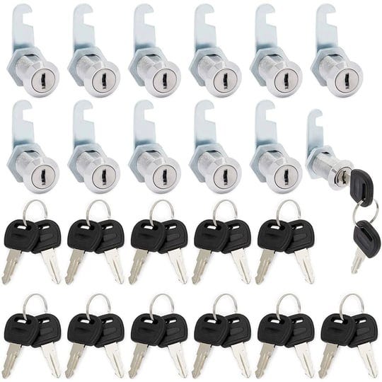 stockroom-plus-12-pack-cabinet-cam-lock-with-key-1-1-8-cylinder-lock-for-tool-box-30mm-1