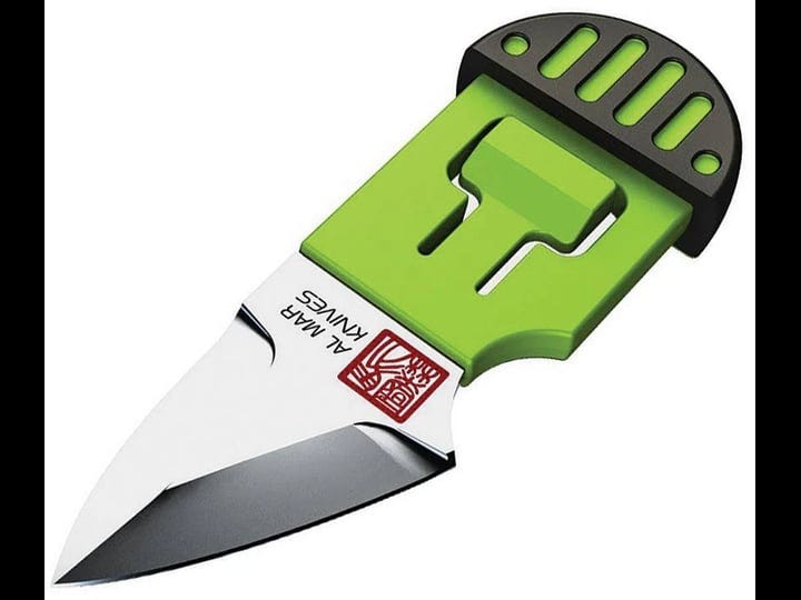 al-mar-k1001bkg-stinger-keyring-knife-green-1