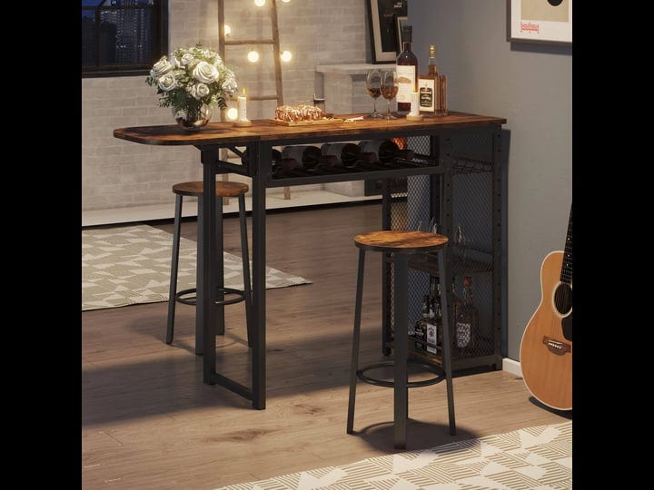 bestier-bar-table-and-chair-set-expandable-dining-table-with-2-bar-stools-industrial-kitchen-counter-1