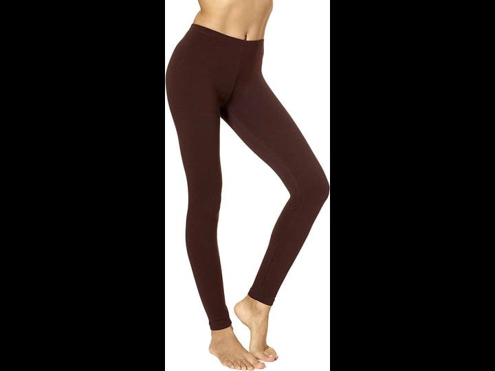 no-nonsense-womens-basic-cotton-leggings-brown-l-1