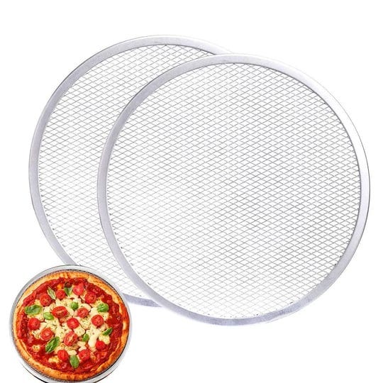 maxsell-2-pack-12-inch-pizza-screenaluminum-pizza-baking-screen-seamless-1