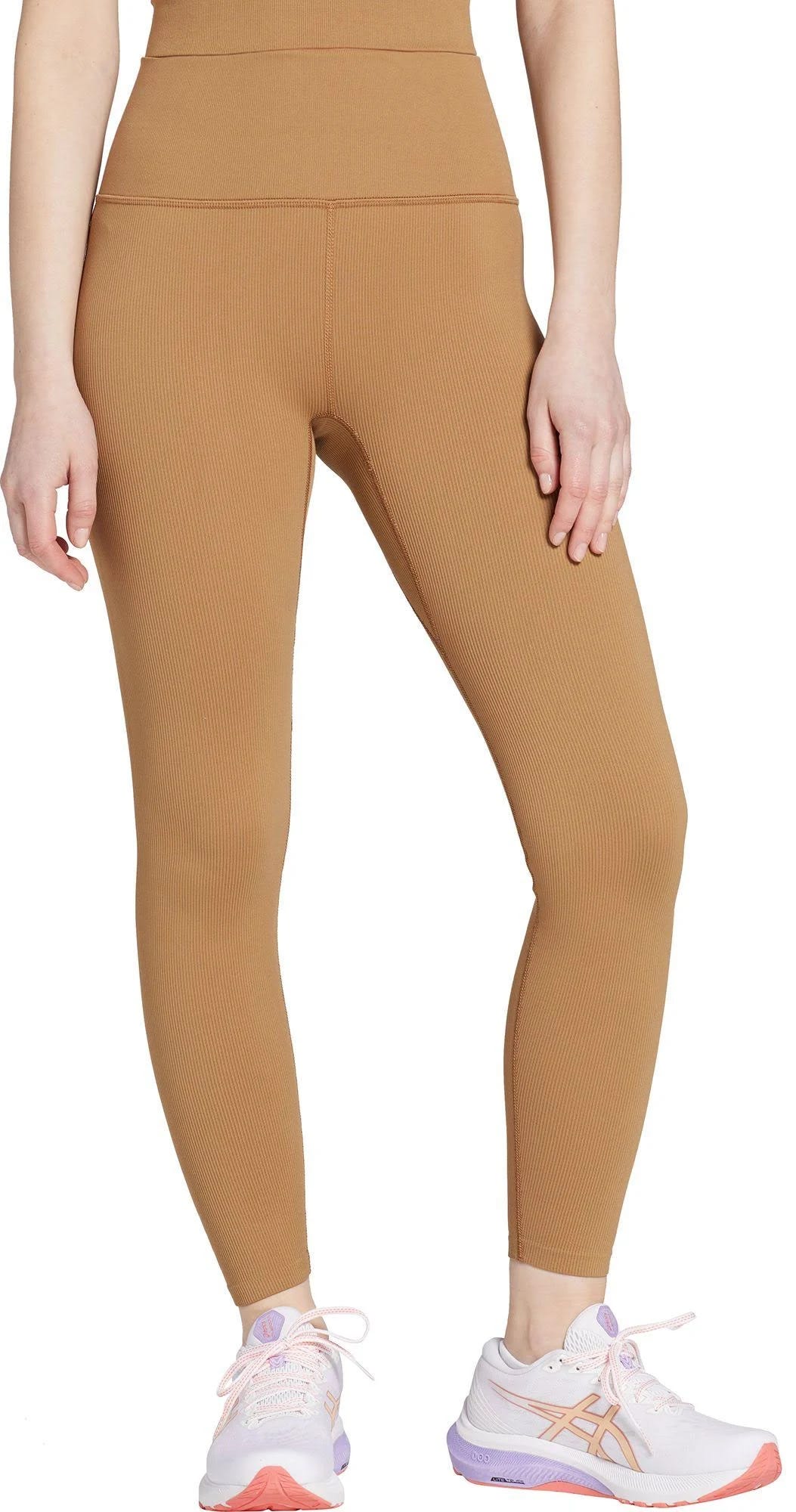 Dick's Sporting Goods Women's Moisture-Wicking Seamless Tights in Brown | Image