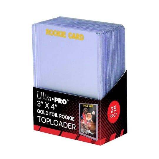 ultra-pro-top-loader-3x4-gold-rookie-25-per-pack-1