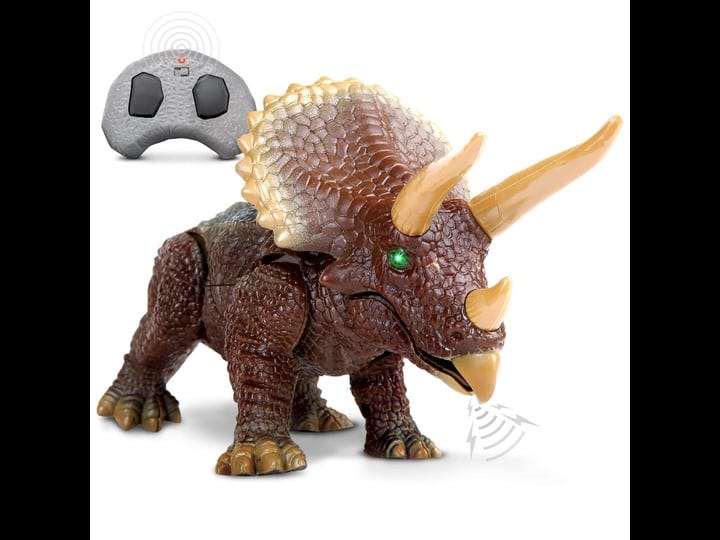 discovery-kids-rc-triceratops-led-infrared-remote-control-dinosaur-built-in-speakers-w-digital-sound-1