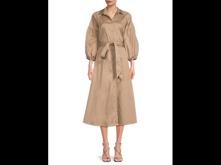 renee-c-button-up-shirt-maxi-dress-in-khaki-at-nordstrom-rack-size-3x-1