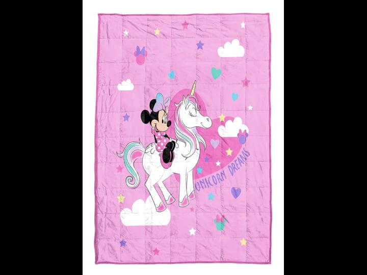 minnie-mouse-unicorn-dreams-weighted-blanket-size-36-inch-x-48-inch-1