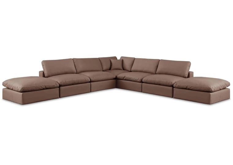 meridian-furniture-comfy-brown-vegan-leather-7-pc-modular-sectional-1