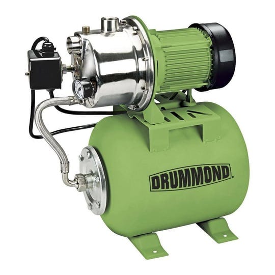 drummond-1-hp-stainless-steel-shallow-well-pump-and-tank-with-pressure-control-switch-950-gph-63408