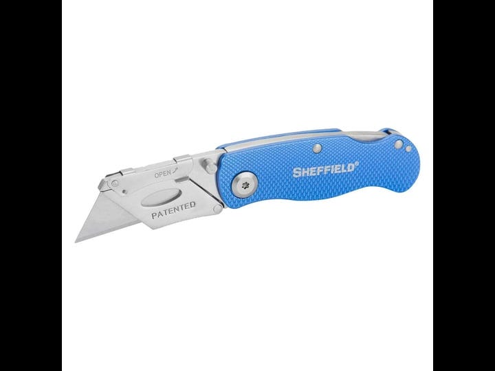 sheffield-folding-lockback-utility-knife-blue-1