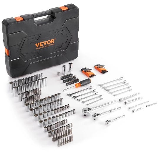 vevor-mechanics-tool-set-and-socket-set-1-4-3-8-1-2-drive-deep-and-standard-sockets-205-pcs-sae-and--1