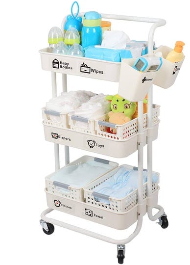 jolead-baby-diaper-caddy-organizer-cart-movable-3-tier-sturdy-newborn-nursery-essentials-storage-car-1