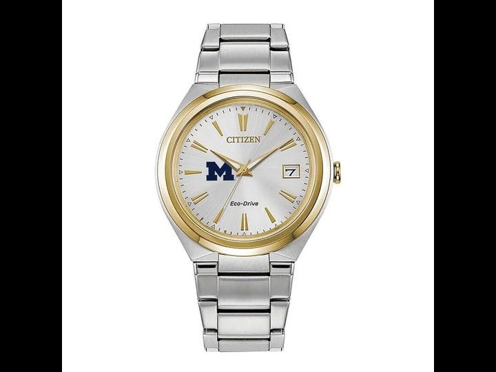 womens-silver-gold-michigan-wolverines-citizen-eco-drive-two-tone-watch-1