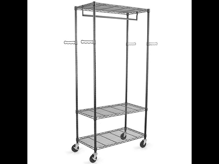 wdt-rolling-garment-rack-with-wheels-large-heavy-duty-clothing-rack-with-3-tier-shelves-adjustable-m-1