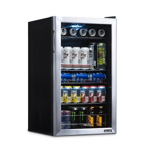 newair-ab-1200-126-can-drinks-chiller-stainless-steel-black-1