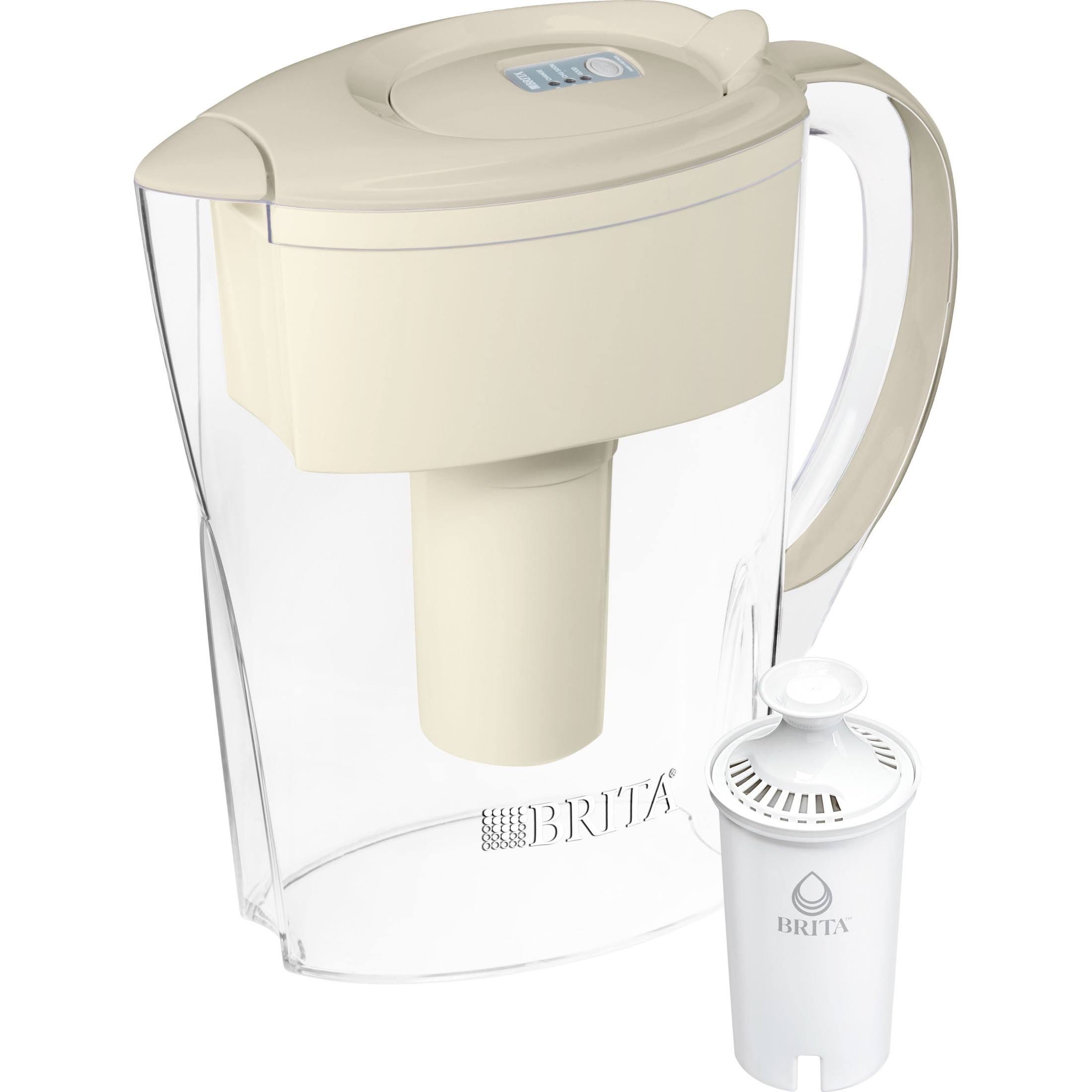 Brita Stream Almond Space-Saving Water Filter Pitcher | Image