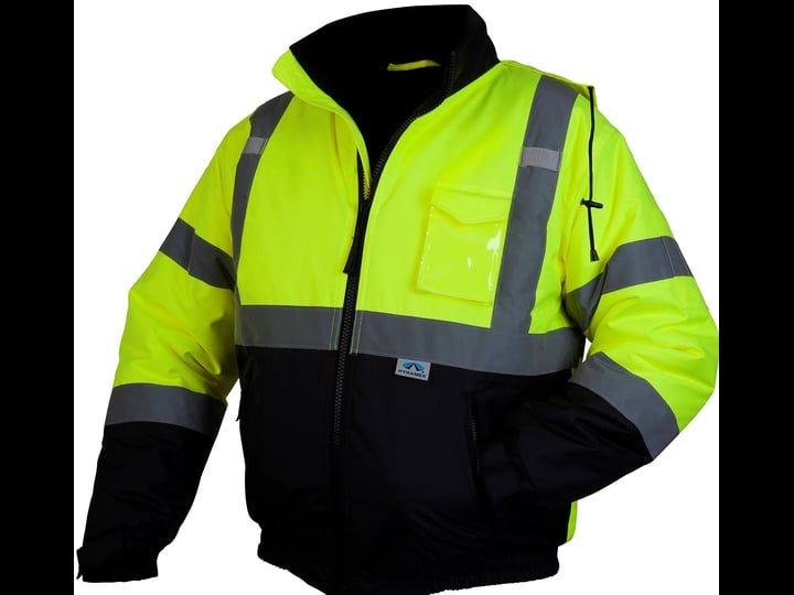 pyramex-rj3210xl-hi-vis-lime-safety-bomber-jacket-with-quilted-lining-1