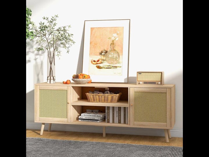 rattan-tv-stand-for-75-inch-tv-boho-rattan-television-console-with-adjustable-storage-natural-wood-c-1