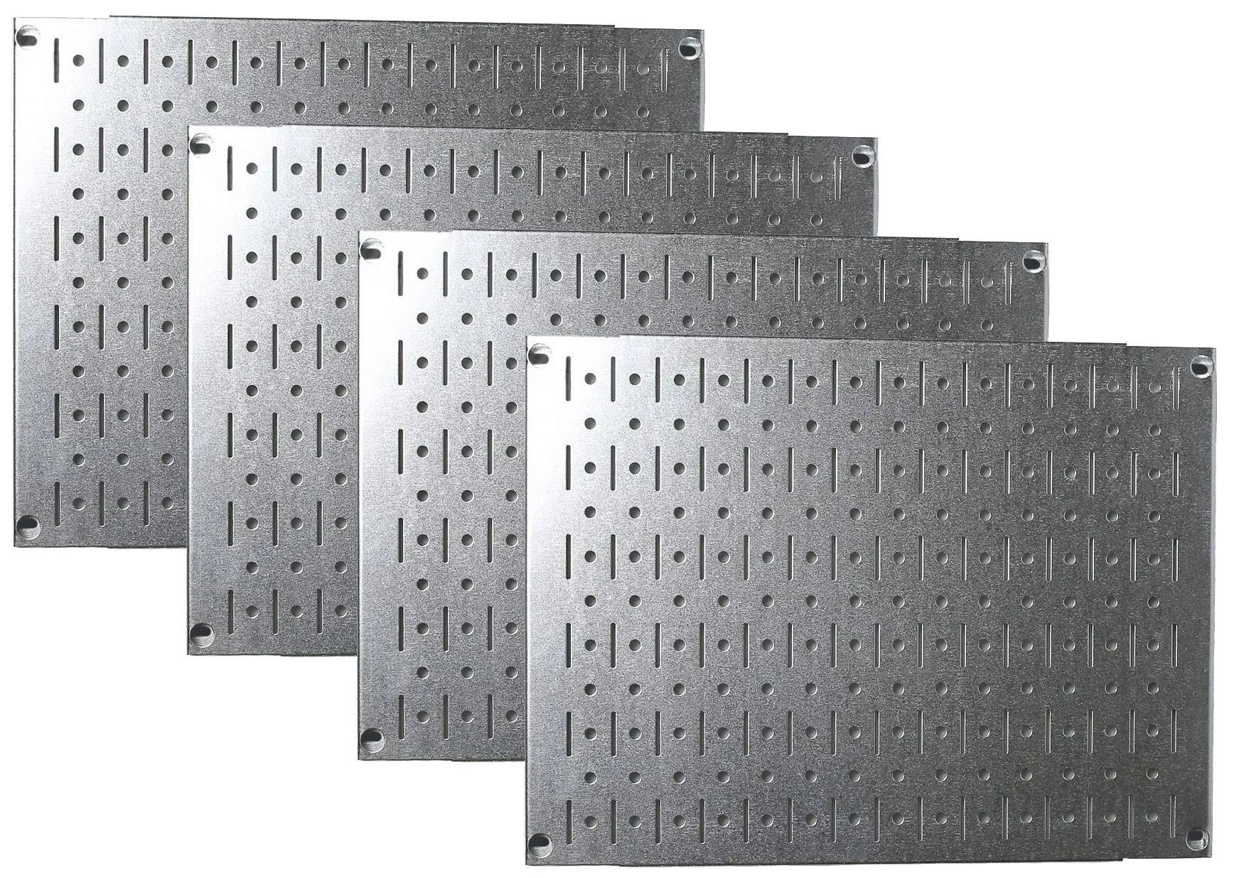 Adjustable Metal Pegboard Wall Organizer Set | Image