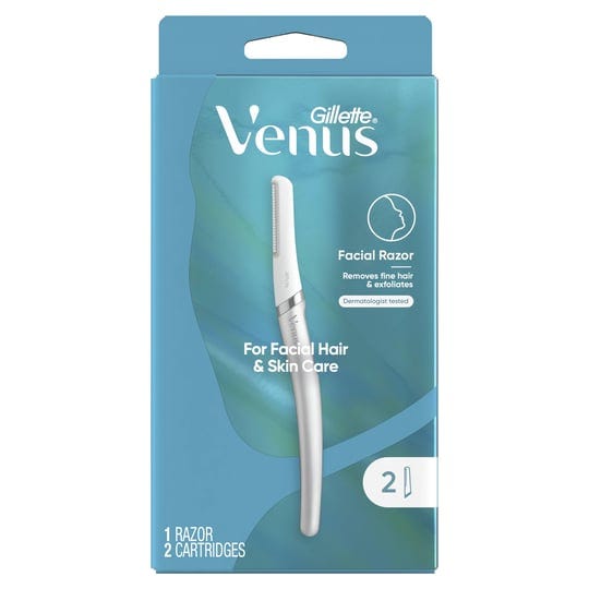 gillette-venus-facial-razor-exfoliating-dermaplaning-tool-for-face-with-2-blade-refills-1