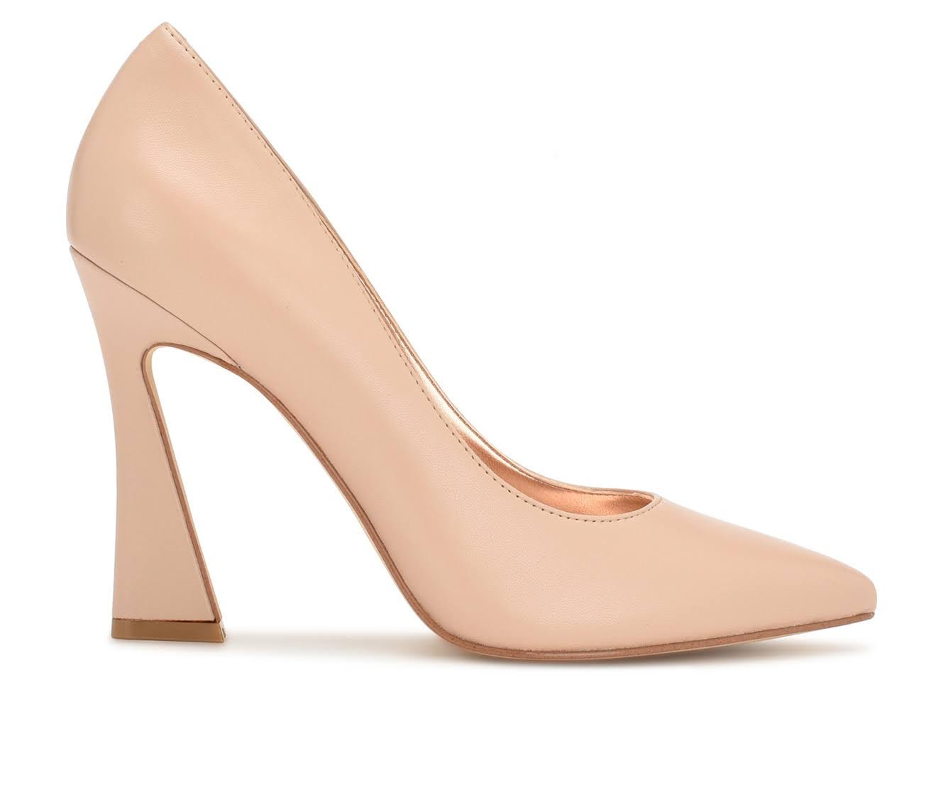 Nine West Trendz Pumps: Light Natural Women's Work Heels | Image