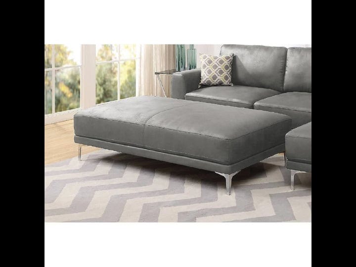 faux-leather-upholstered-cocktail-ottoman-in-antique-grey-finish-1