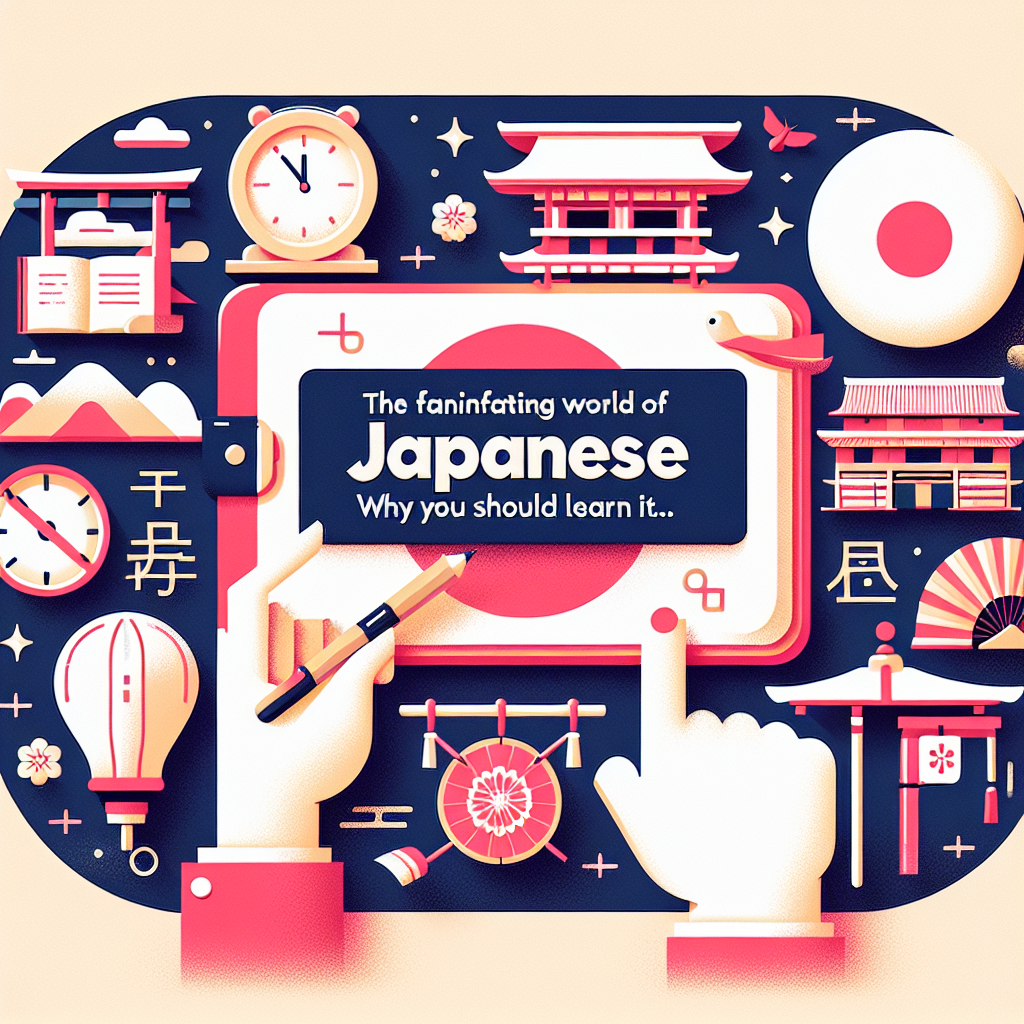  The Fascinating World of Japanese: Why You Should Learn It