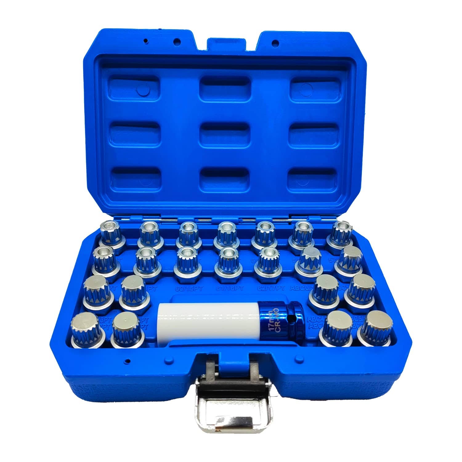 Wheel Locking Nut Key Kit for Wide-Range Compatibility | Image
