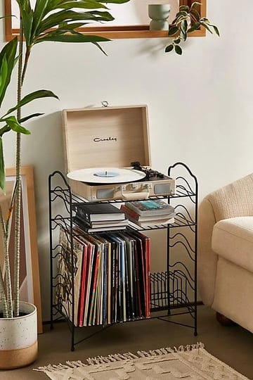 vinyl-record-storage-shelf-black-one-size-at-urban-outfitters-1