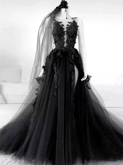 kissprom-sexy-black-lace-appliques-sleeveless-tulle-backless-wedding-dresses-with-veil-20-black-1