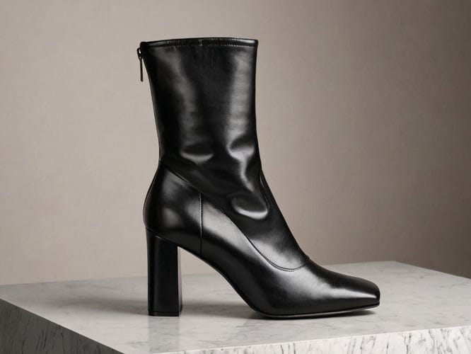 Square-Toe-Black-Leather-Boots-1