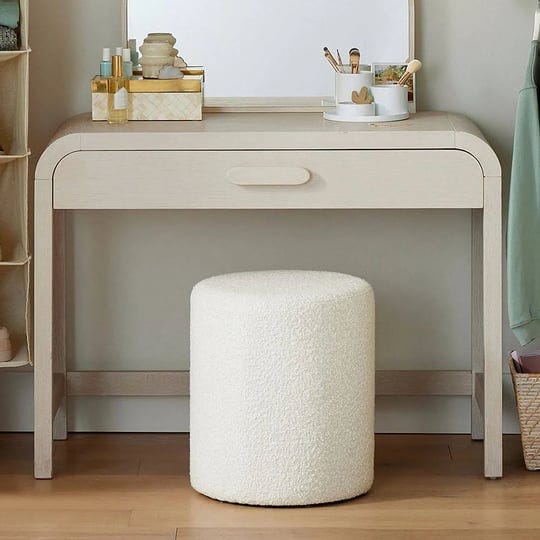 camilla-vanity-stool-chunky-boucle-ivory-1