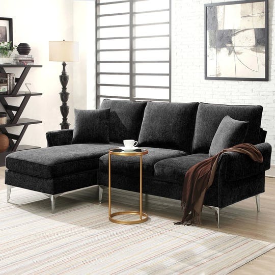 84-inch-convertible-sectional-sofa-modern-chenille-l-shaped-couch-with-reversible-chaise-lounge-incl-1