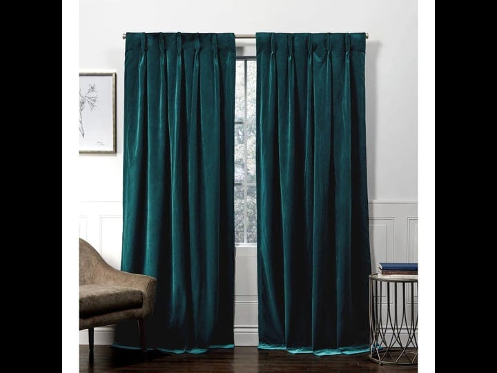 exclusive-home-velvet-heavyweight-pinch-pleat-curtain-panel-pair-84-teal-1