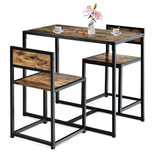 giantex-3-piece-kitchen-table-set-space-saving-dining-table-set-w-metal-frame-size-35-5-other-1