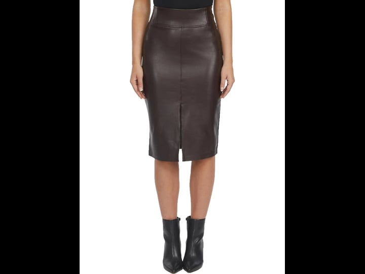 laundry-by-shelli-segal-womens-faux-leather-midi-skirt-dark-brown-size-xsmall-1
