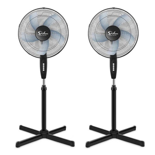 oscillating-16-in-3-fan-speeds-standing-pedistal-fan-in-black-with-adjustable-height-2-pack-1