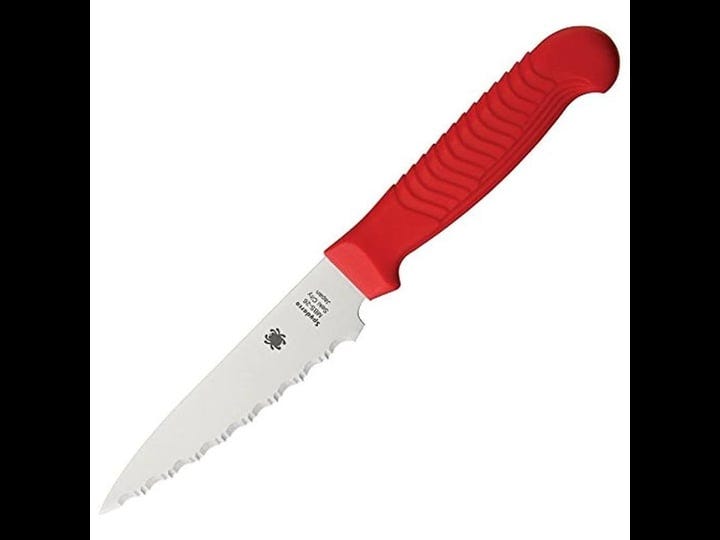spyderco-paring-knife-4-5-in-serrated-red-handle-1