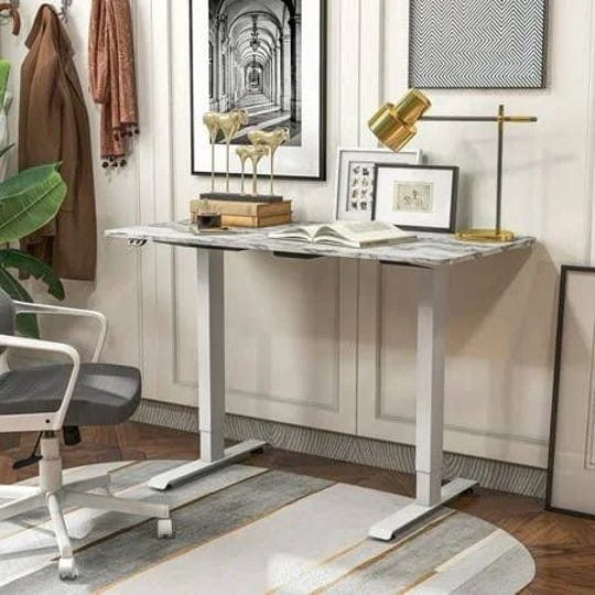 kontor-metal-adjustable-standing-desk-white-1